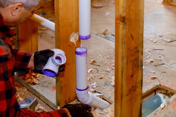 Building Plumbing Installation in Reno