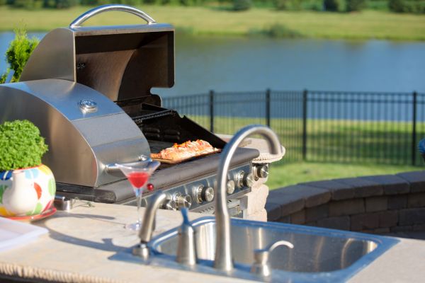 Outdoor Kitchen Plumbing in Reno